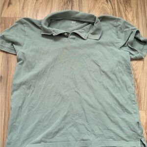 GAP Men's Olive Polo Shirt